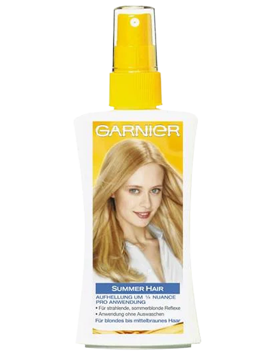 Garnier Summer Hair Aufheller-Spray Verpackung Vorne